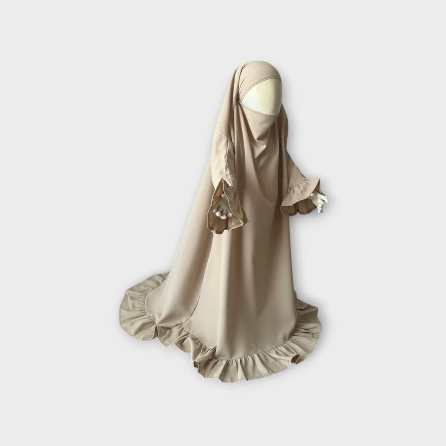 Jilbab Safiya new - BEIGE